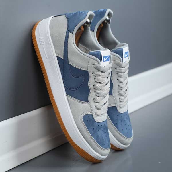 کتونی مردانه نایک ایرفورس طوسی روشن آبی رسپینا