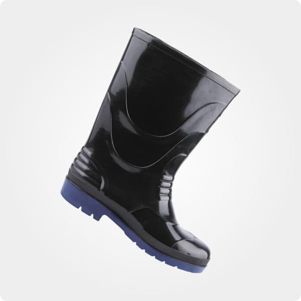 چکمه مردانه کوتاه مشکی نوین کد 56895726 کفش ملی