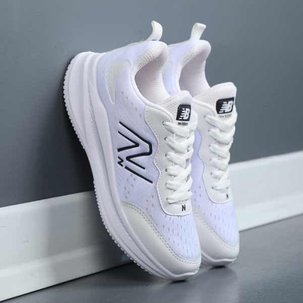 کتونی اسپرت نیوبالانس سفید تمام ben ben