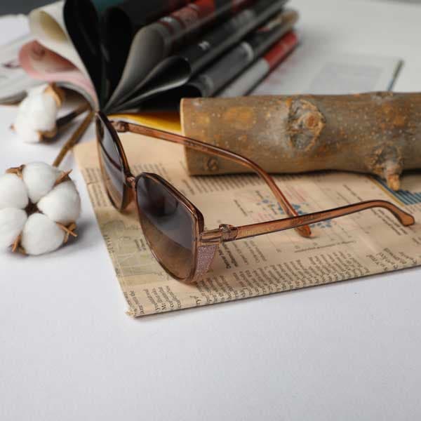 عینک آفتابی زنانه مدل JIMMYCHOO رز گلد