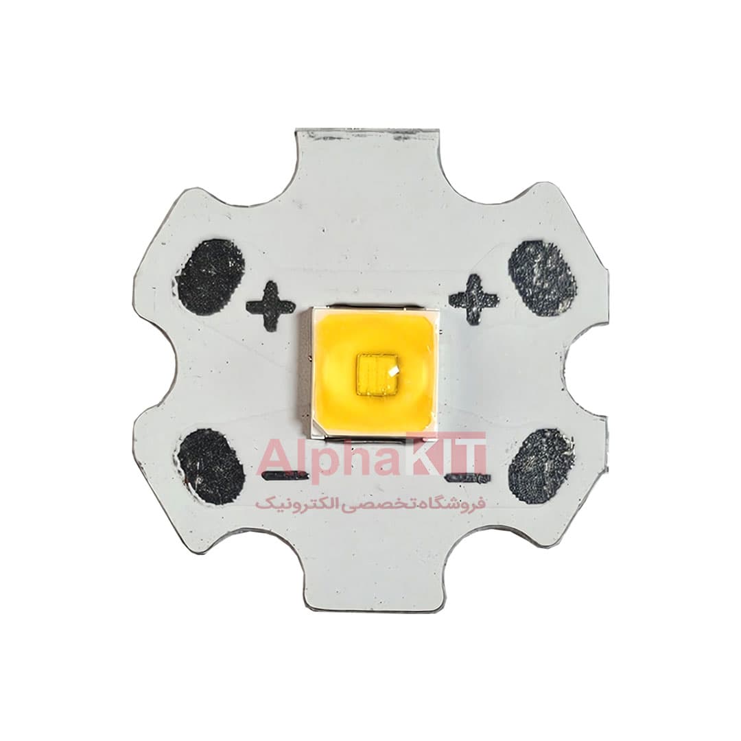 ال ای دی CREE انبه ای 10 وات به همراه هیت سینک