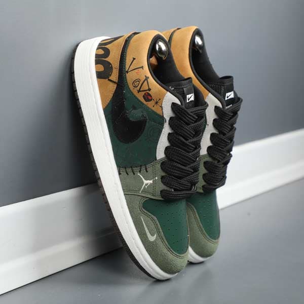 کتونی مردانه نایک جردن Vodo اسپیندل یشمی قهوه ای