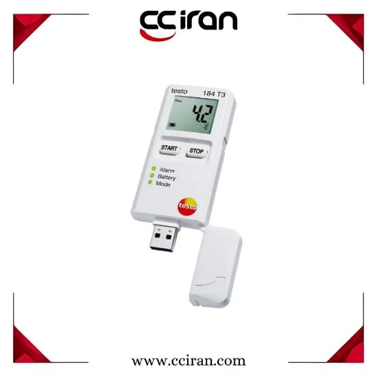 دیتالاگر دما تستو مدل Testo 184-T3 (دارای اتصال USB)