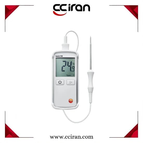 دماسنج نفوذی مخصوص مواد غذایی تستو مدل Testo 108-2