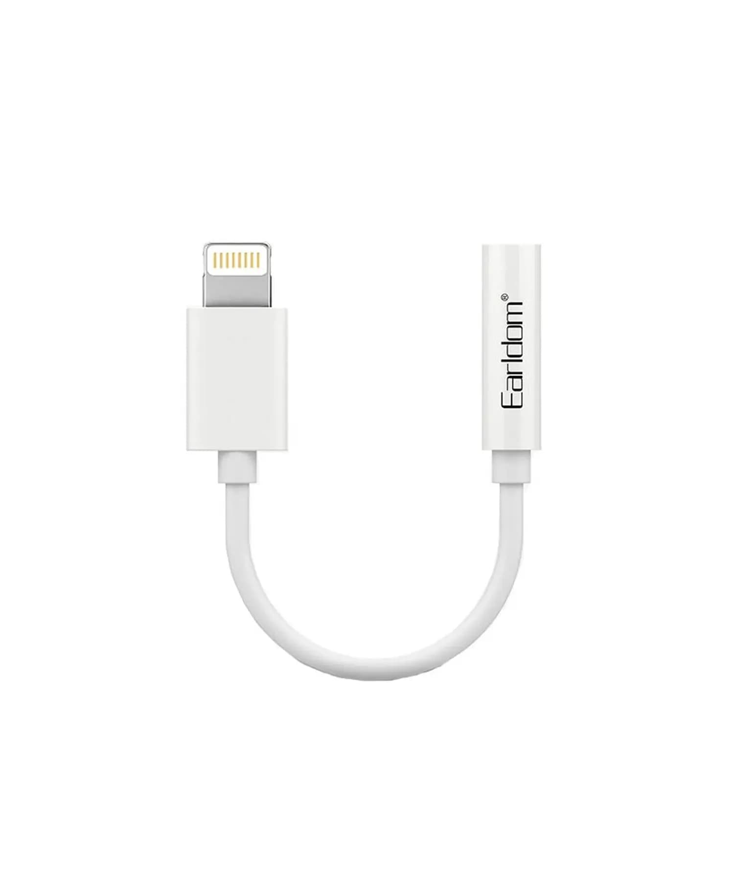 مبدل جک AUX به Lightning ارلدام OT49