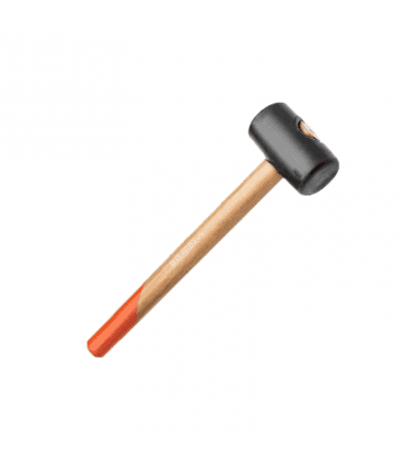 چکش لاستیکی دسته چوبی مهدوی مدل RHW400سایز400گرم