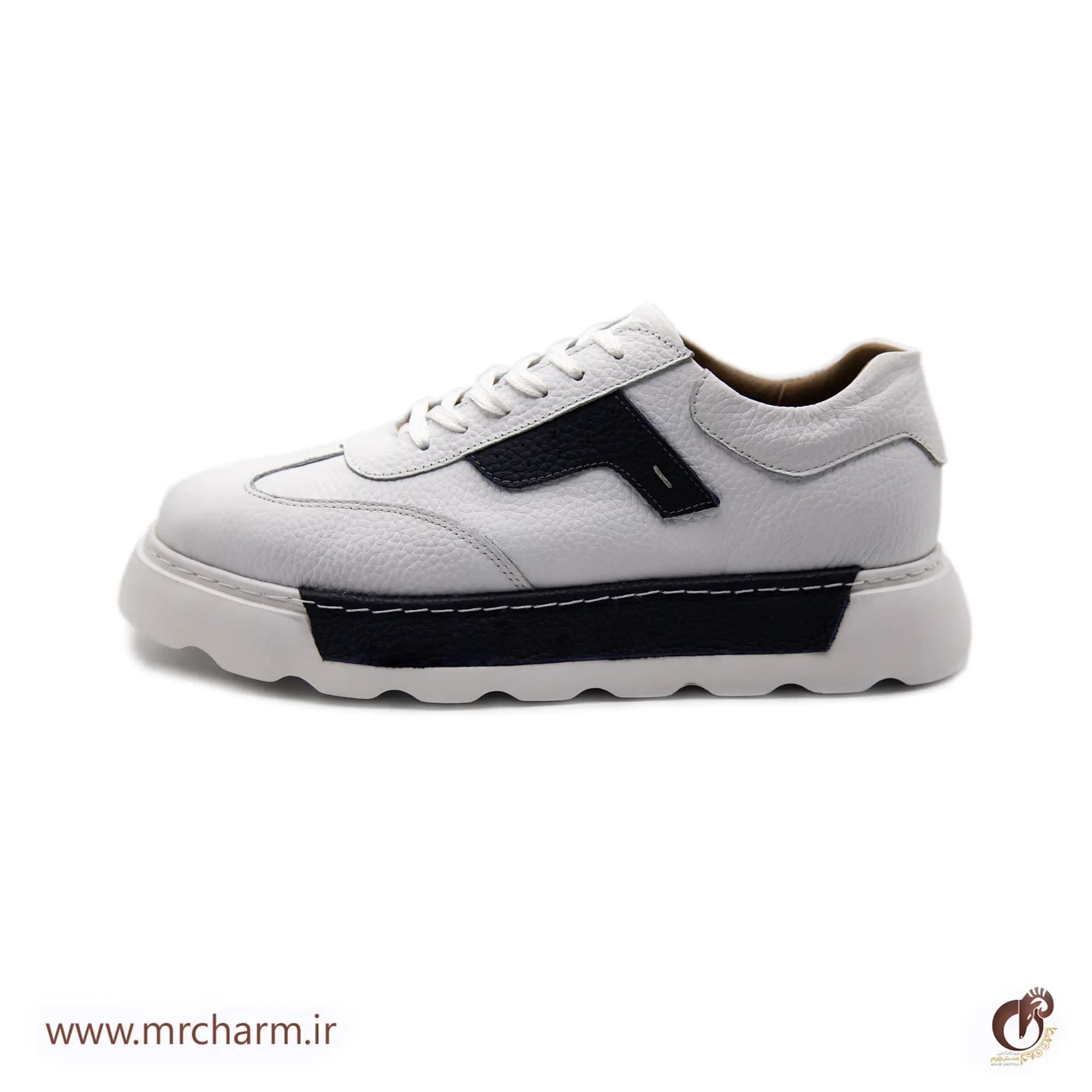 کتونی چرم اسپرت مردانه mrc1123-07