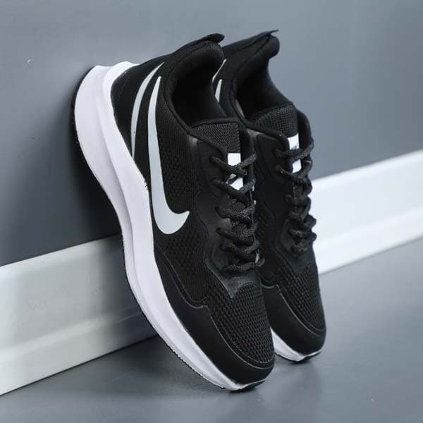 کتونی اسپرت نایک زوم مشکی سفید پافیکس