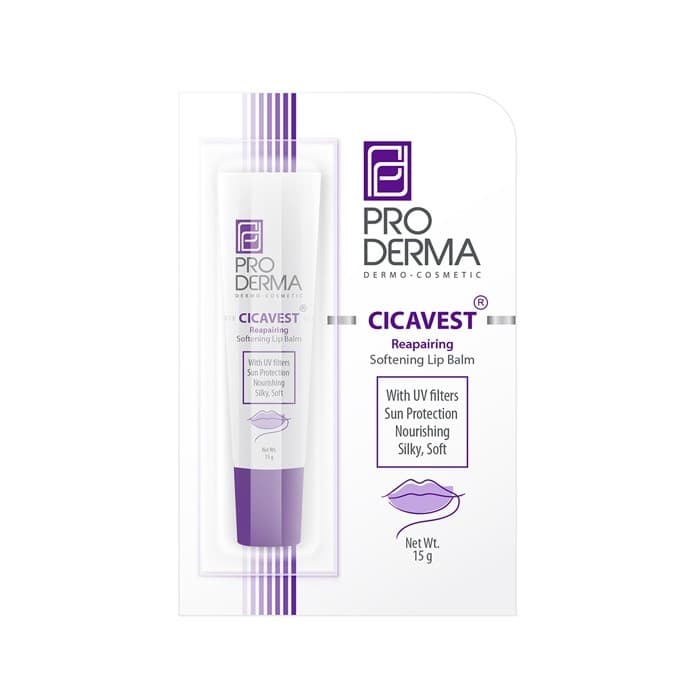 بالم لب نرم کننده و ترمیم کننده حاوی مواد ضدآفتاب PRODERMA