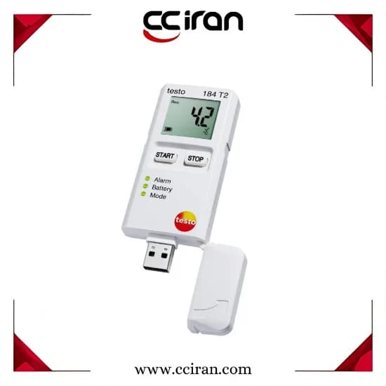 دیتالاگر دما تستو مدل Testo 184-T2 (دارای اتصال USB)