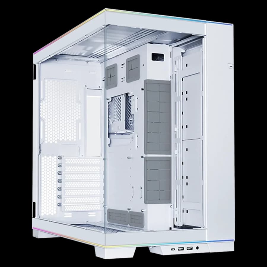 کیس گیمینگ لیان لی Lian Li O11 Dynamic Evo RGB رنگ سفید