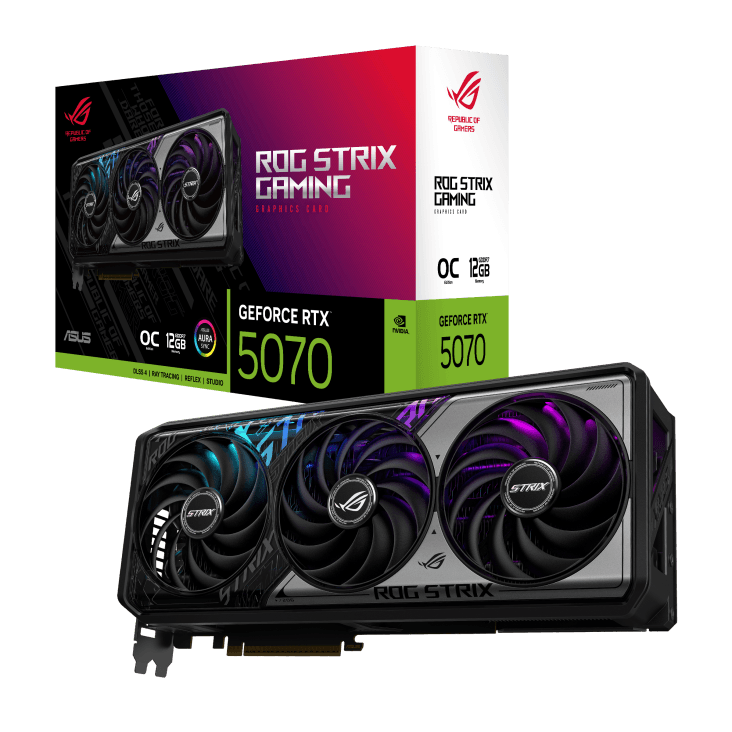 کارت گرافیک ایسوس مدل ROG Strix GeForce RTX 5070 12GB GDDR7 OC Edition
