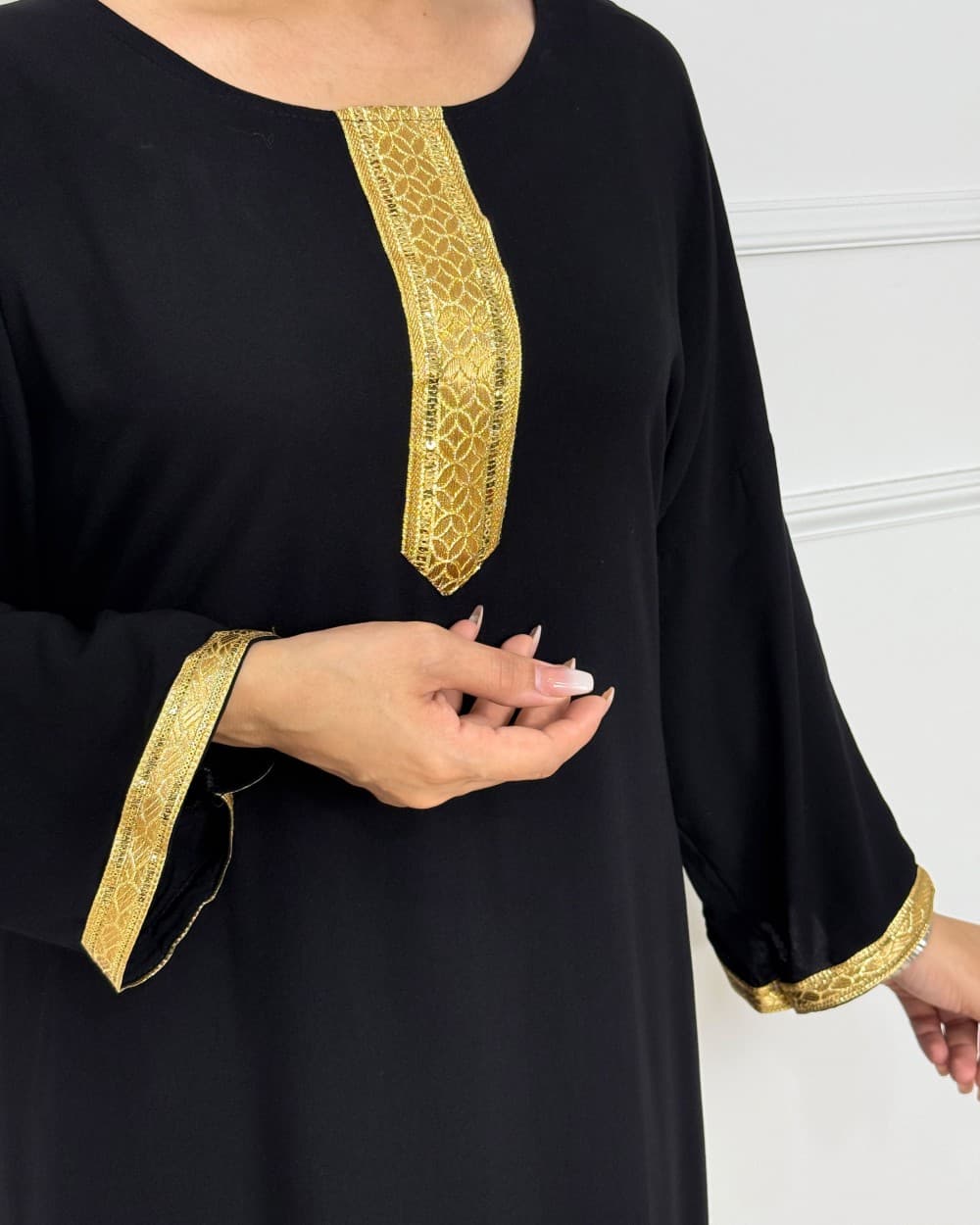 پیراهن نخی سیتا - کد 1275