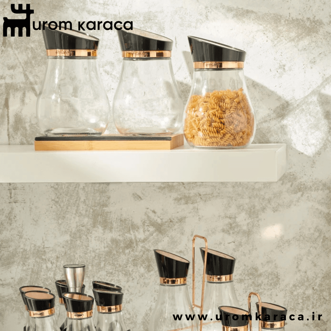 سرویس بانکه و جاحبوباتی امسان Alpha رزگلد سایز متوسط