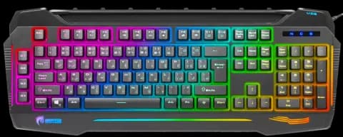 کیبورد سیمی گیمینگ Green مدل GK702-RGB