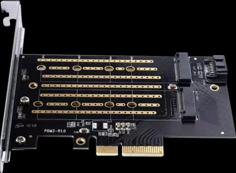 کارت مبدل M.2 NVME به PCI-E اوریکو ORICO PDM2 M.2 NVME to PCI-E 3.0 X4 Expansion Card