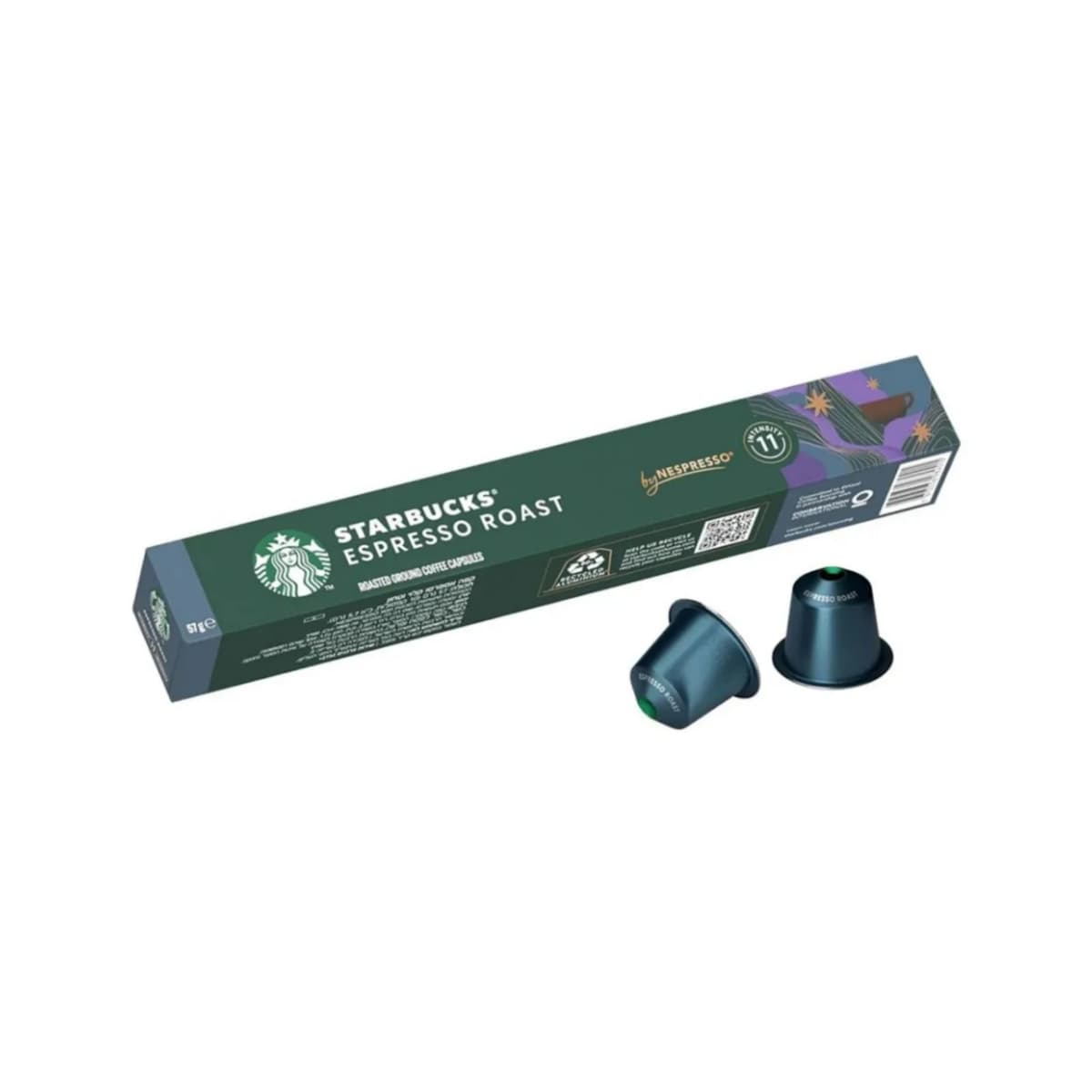 کپسول قهوه نسپرسو استارباکس طعم اسپرسو رست Espresso Roast