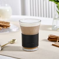 لیوان کاراجا Leather Cool Touch حجم 210 میلی مشکی