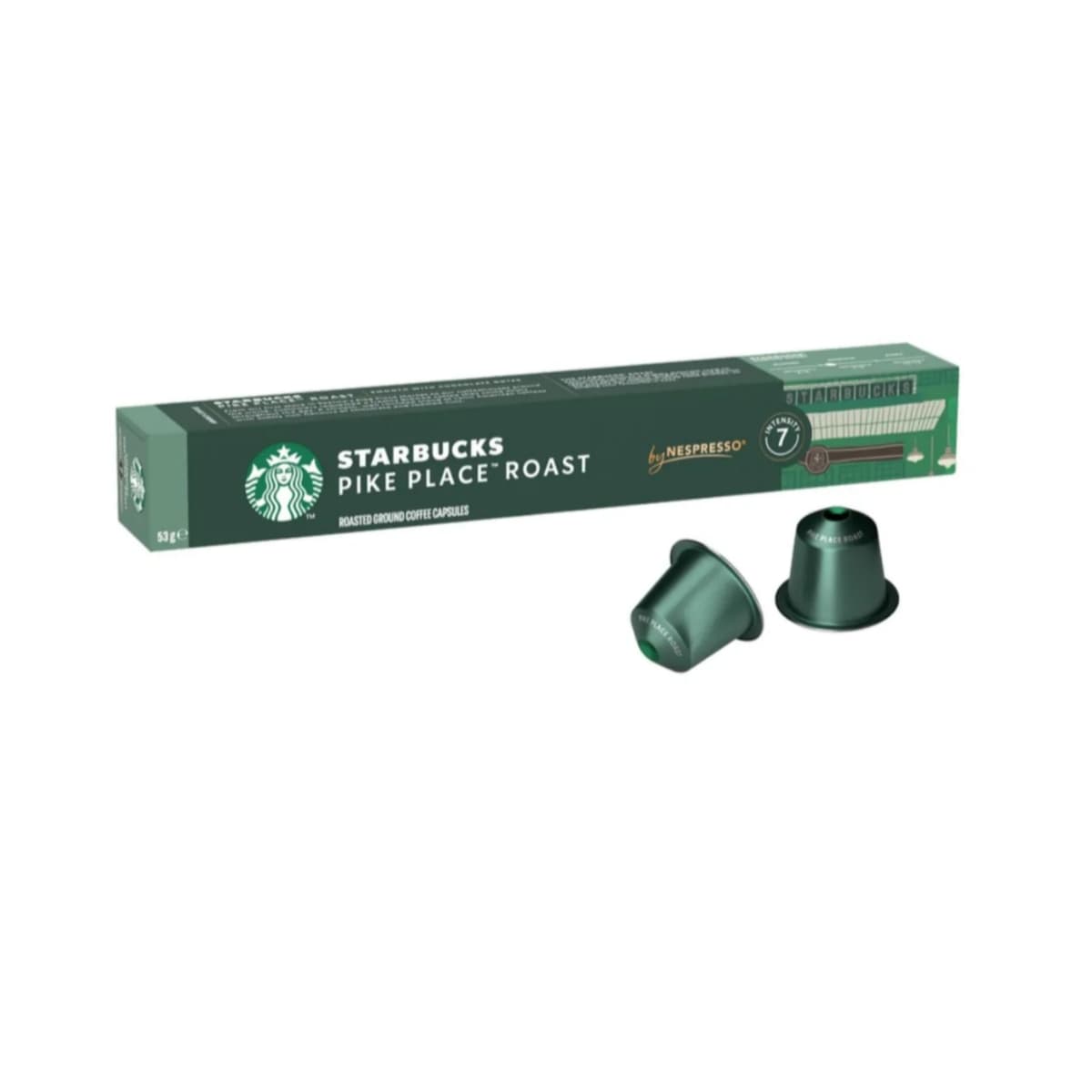 کپسول قهوه نسپرسو استارباکس طعم Pike Place بسته ۱۰ عددی