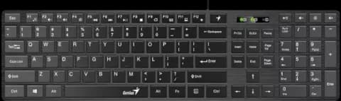 کیبورد سیمی Genius مدل SlimStar 126