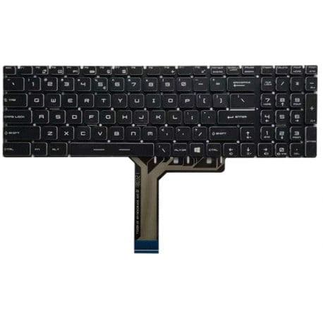 key board laptop MSI GE62 کیبورد لپ تاپ ام اس آی با بک لایت