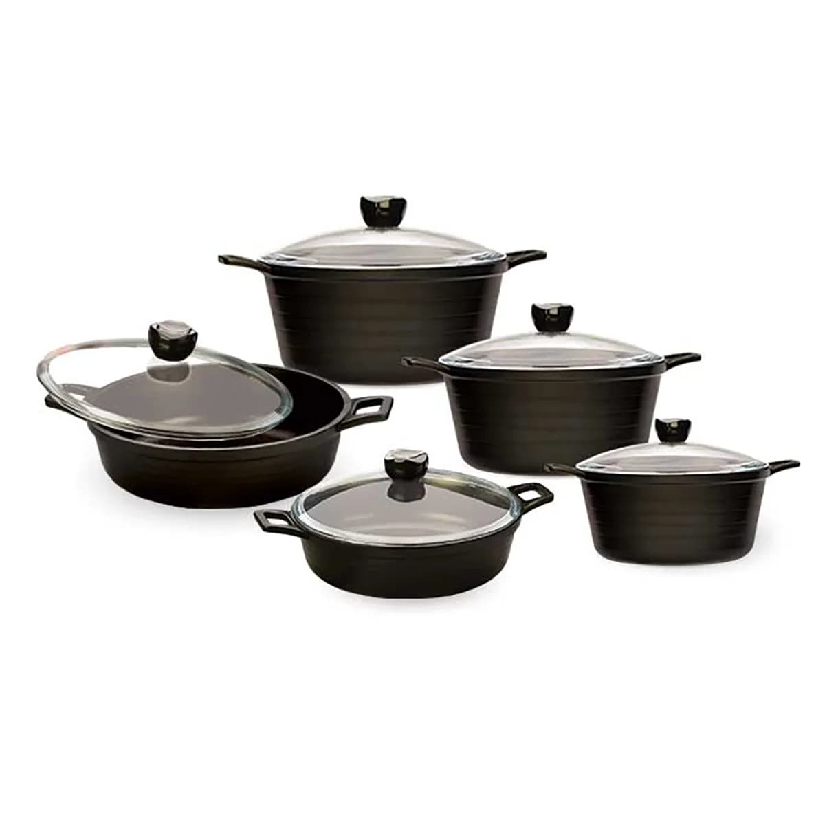 سرویس قابلمه گرانیتی زرساب مدل جولیانا کد JL-8100 (10 پارچه)