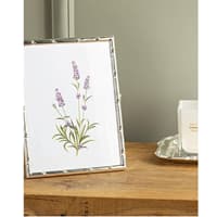 قاب عکس انگلیش‌هوم بامبو 21×15 سانتی نقره ای