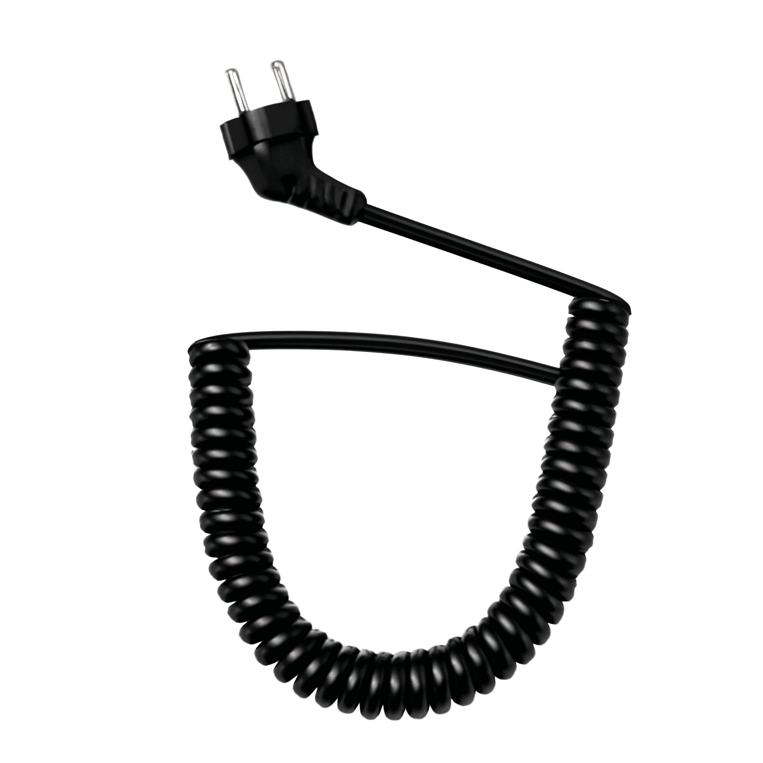 کابل پاور فنری دوشاخه دار 3 رشته 16AWG آمپر بالا – خارجی