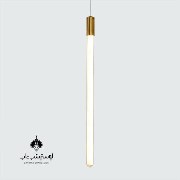 آویز مدرن نورا تک شعله 50 سانت آنتیک سیم 3 متر