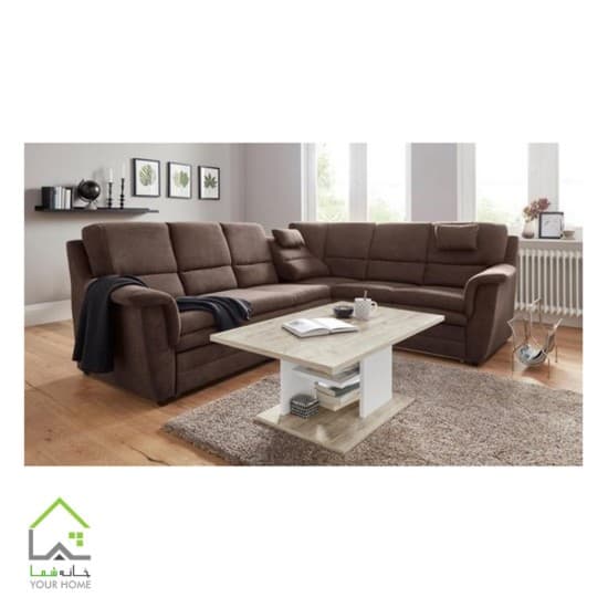 میز جلومبلی با طراحی کاربردی و ساده