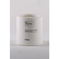 شمع معطر سیمانی تک فیتیله اوبجه چوب صندل