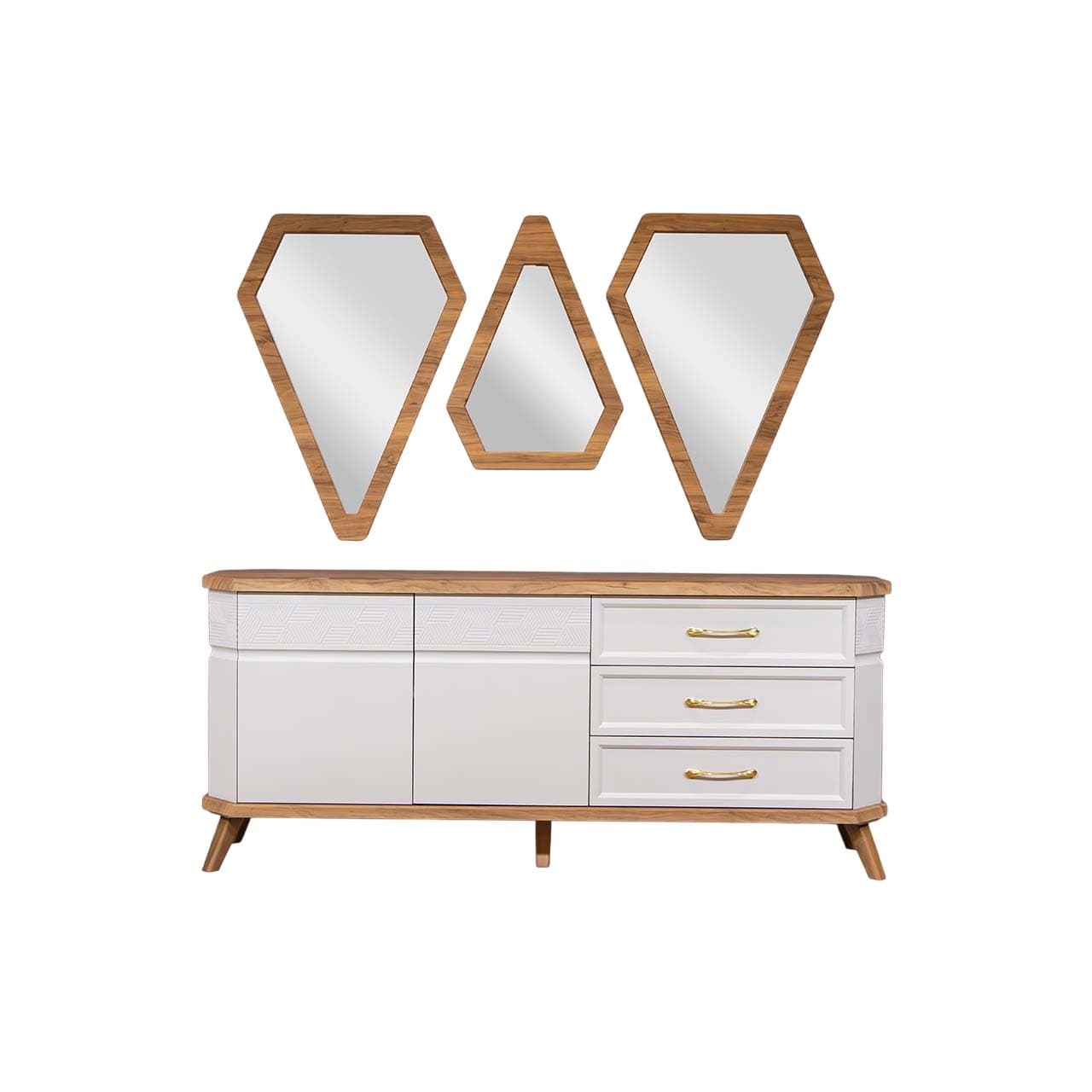 آینه و کنسول مدل دلوان