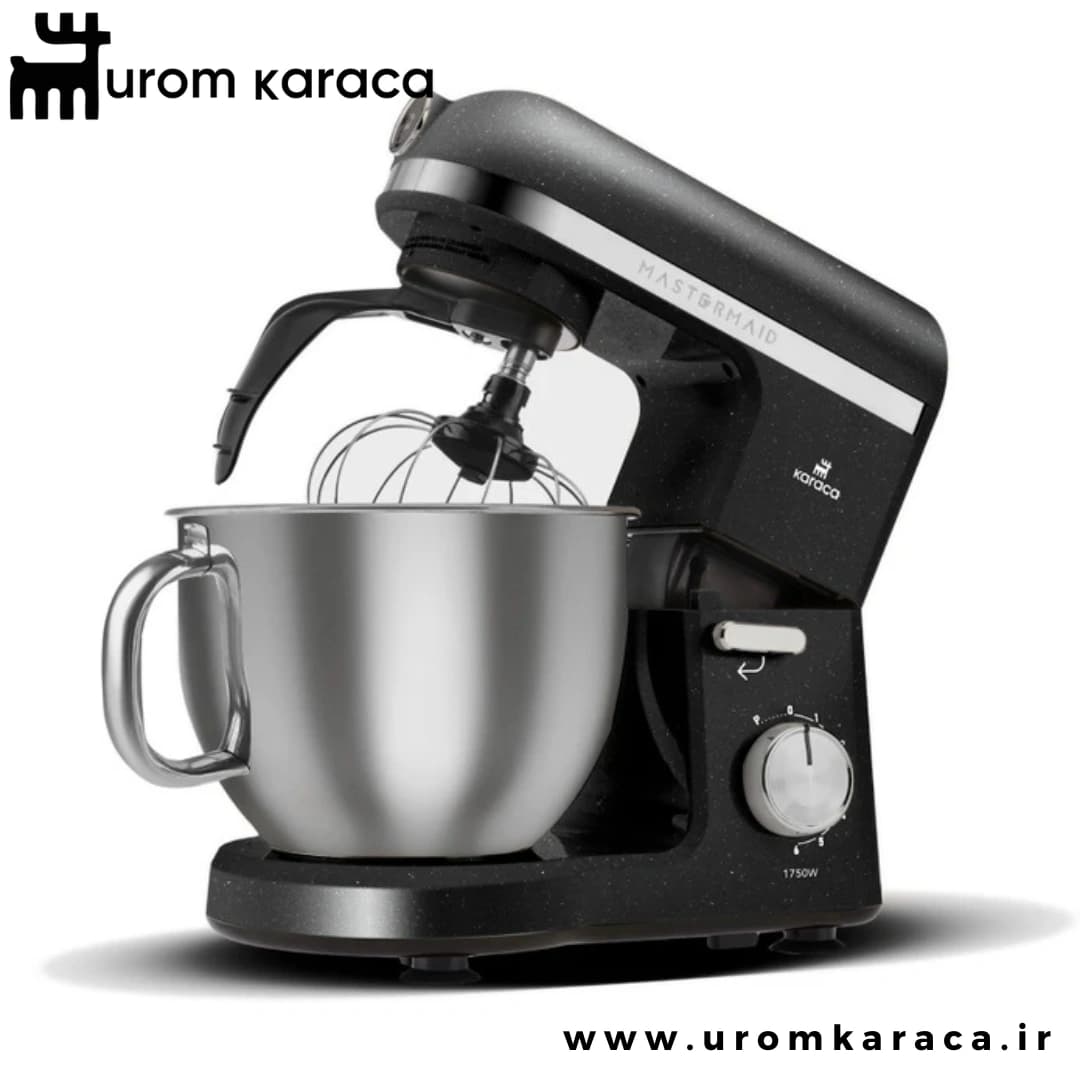 همزن کاسه دار کاراجا Mastermaid Chef Pro مشکی براق