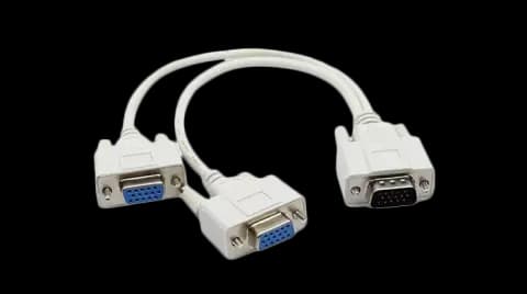 تبدیل 1 به 2 VGA وی نت