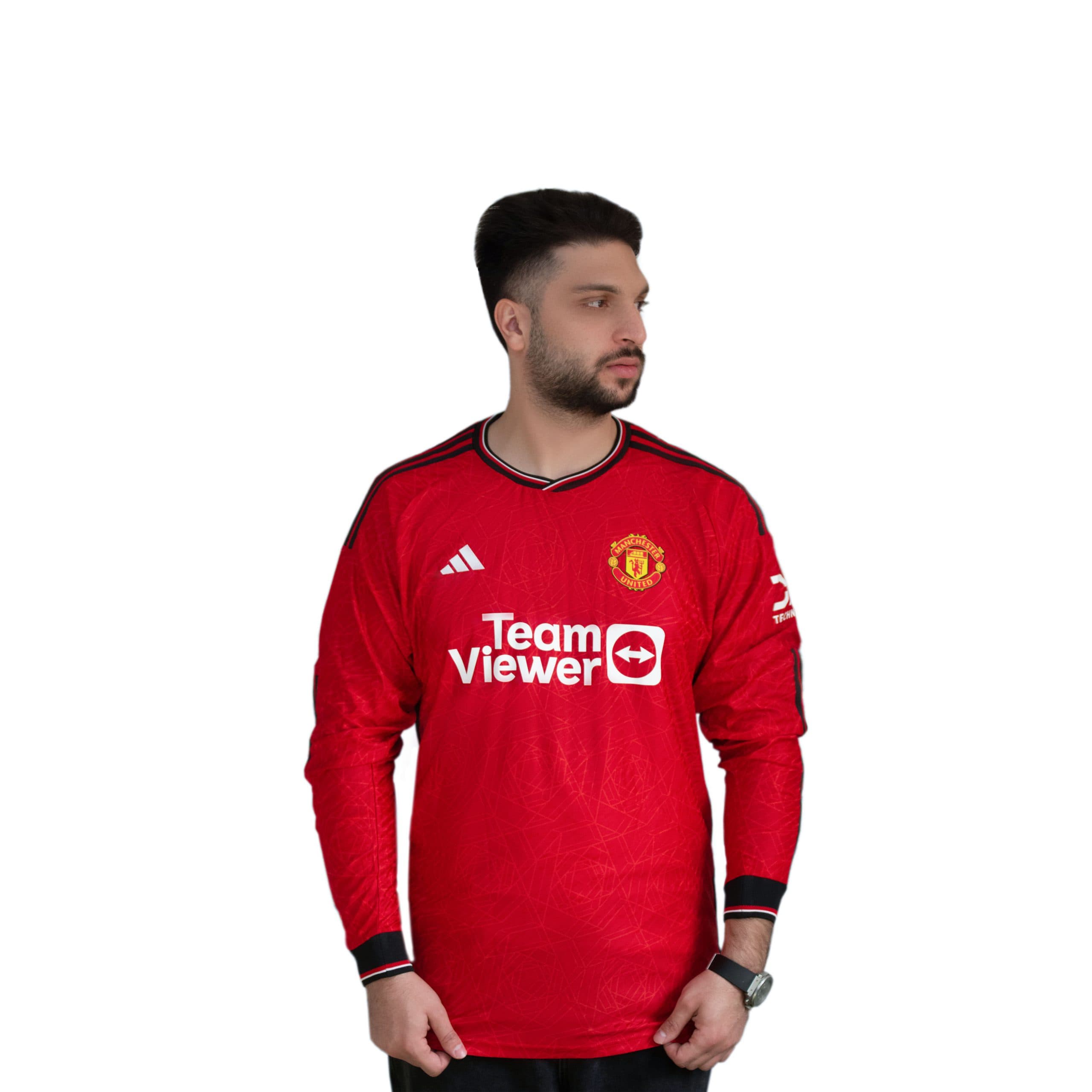 لباس آستین بلند پلیری اول منچستریونایتد2024-پیراهن تک