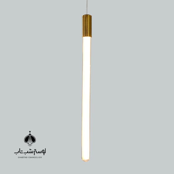 آویز مدرن نورا تک شعله 40 سانت آنتیک سیم 2 متر