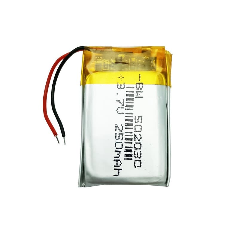 باتری لیتیومی مدل 502030 ظرفیت 220 میلی آمپر ساعت