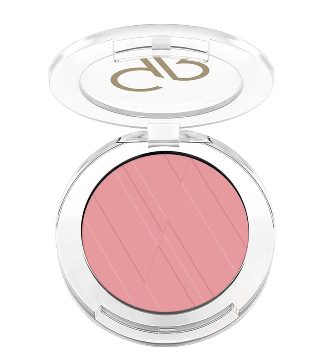 رژگونه پودری گلدن رز مدل soft & silky