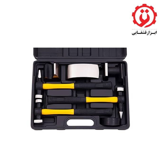 ست لوازم صافکاری 7 عددی هزبرن مدل H126390107