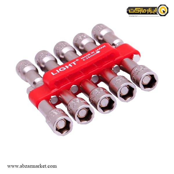 ست بکس سر دریلی لایت سایز 30 (10 عددی) مدل MN-1265