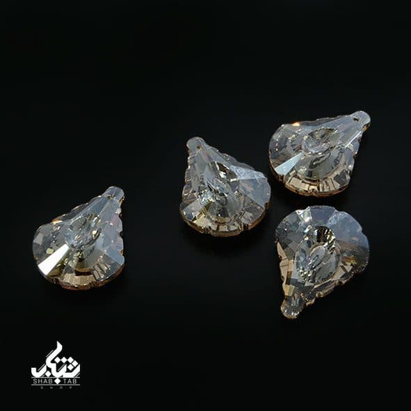 کریستال شستی سایز 2 برنزی