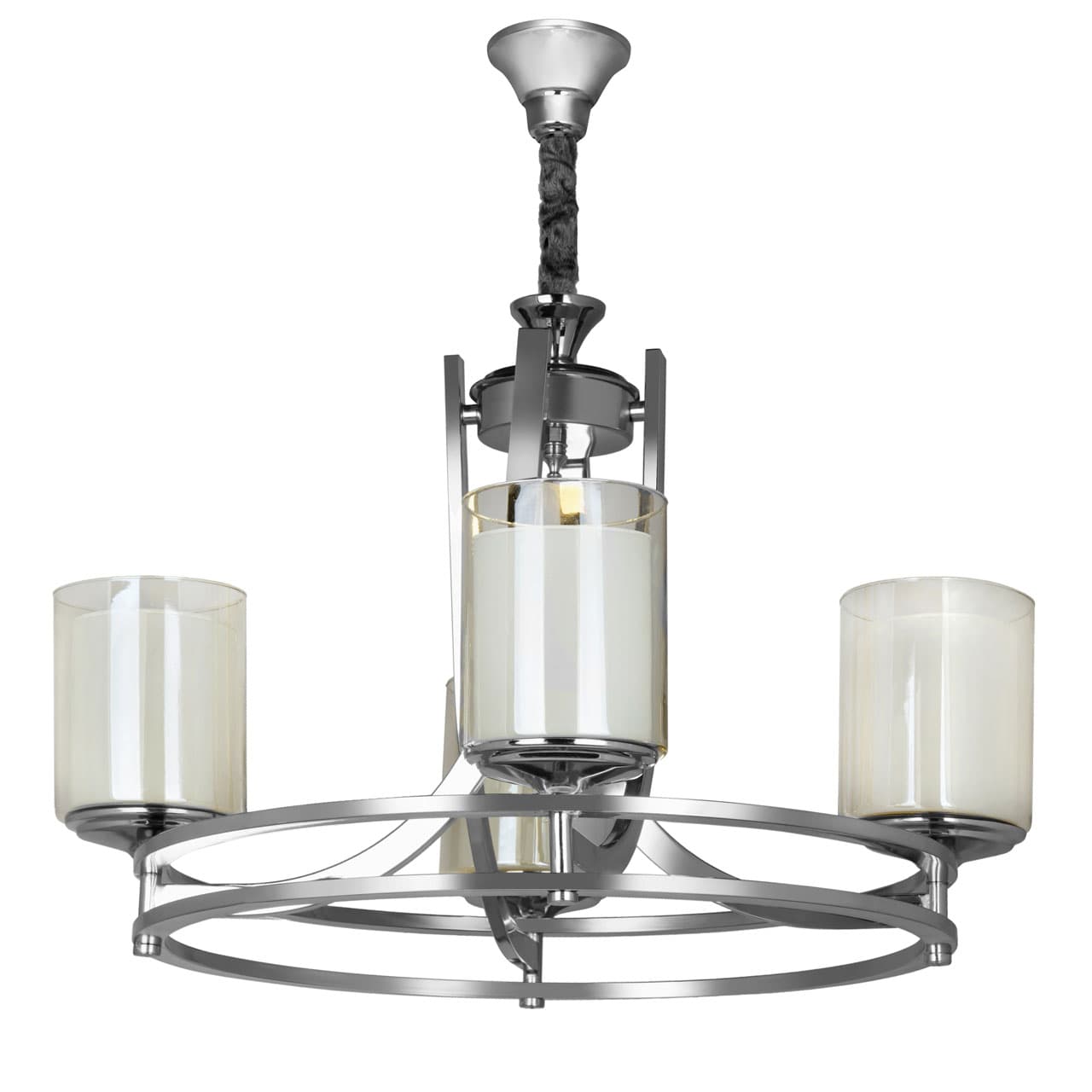 لوستر 4 شعله چشمه نور کد N2667/4C کروم