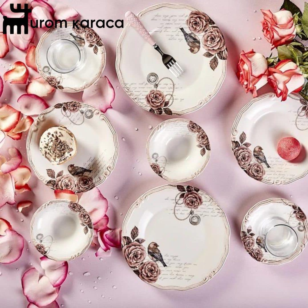 سرویس صبحانه خوری ۱۸ پارچه کاراجا Yadigar