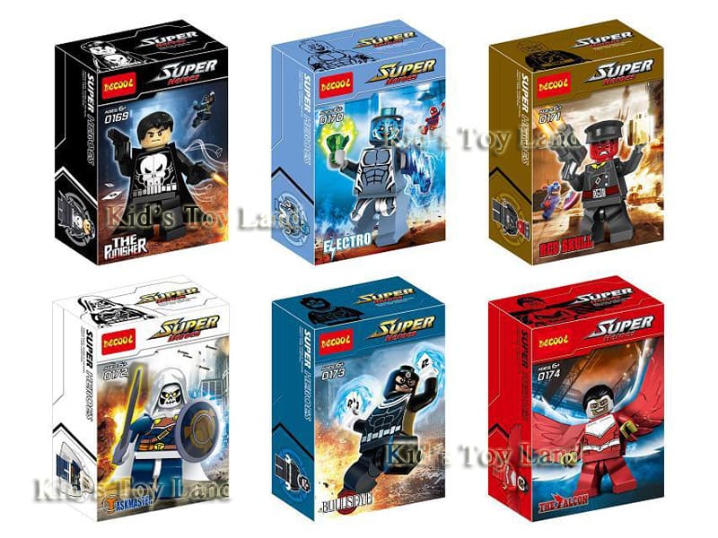 لگو مینی فیگور قهرمانان