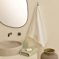 ست حوله صورت ۲ عددی کاشمیرهوم هرا سفید