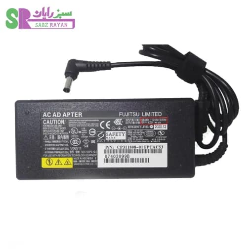 آداپتور لپ تاپ فوجیتسو 20 ولت 4.5 آمپر پارت نامبر Fujitsu FMV-AC314 FPCAC33