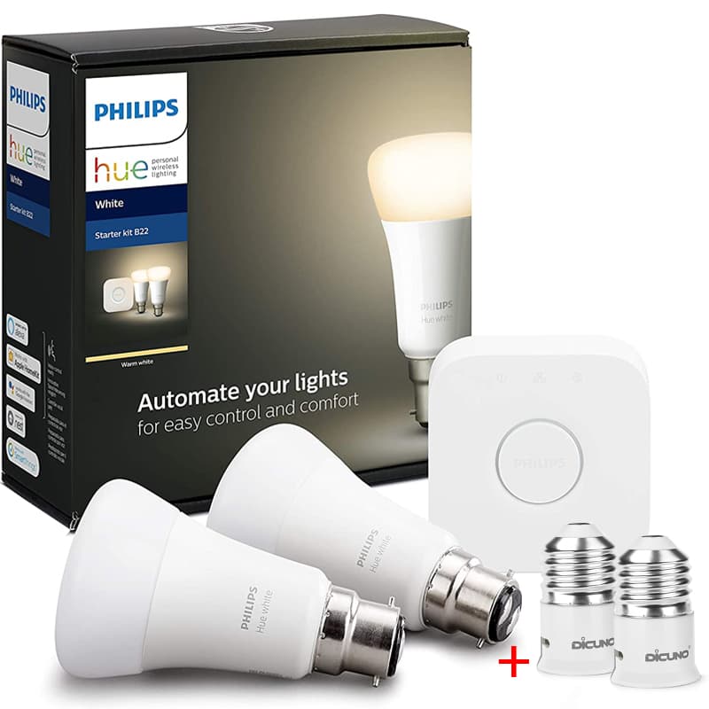 لامپ هوشمند 9 وات فیلیپس Starter kit مدل Hue پایه E27