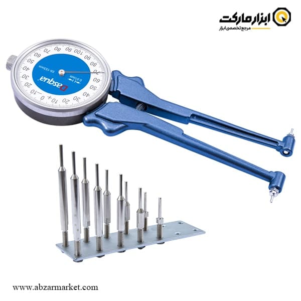 بور گیج دو بازو داسکوا 153 - 55 میلی متر سر تعویض شو مدل 1015-5800