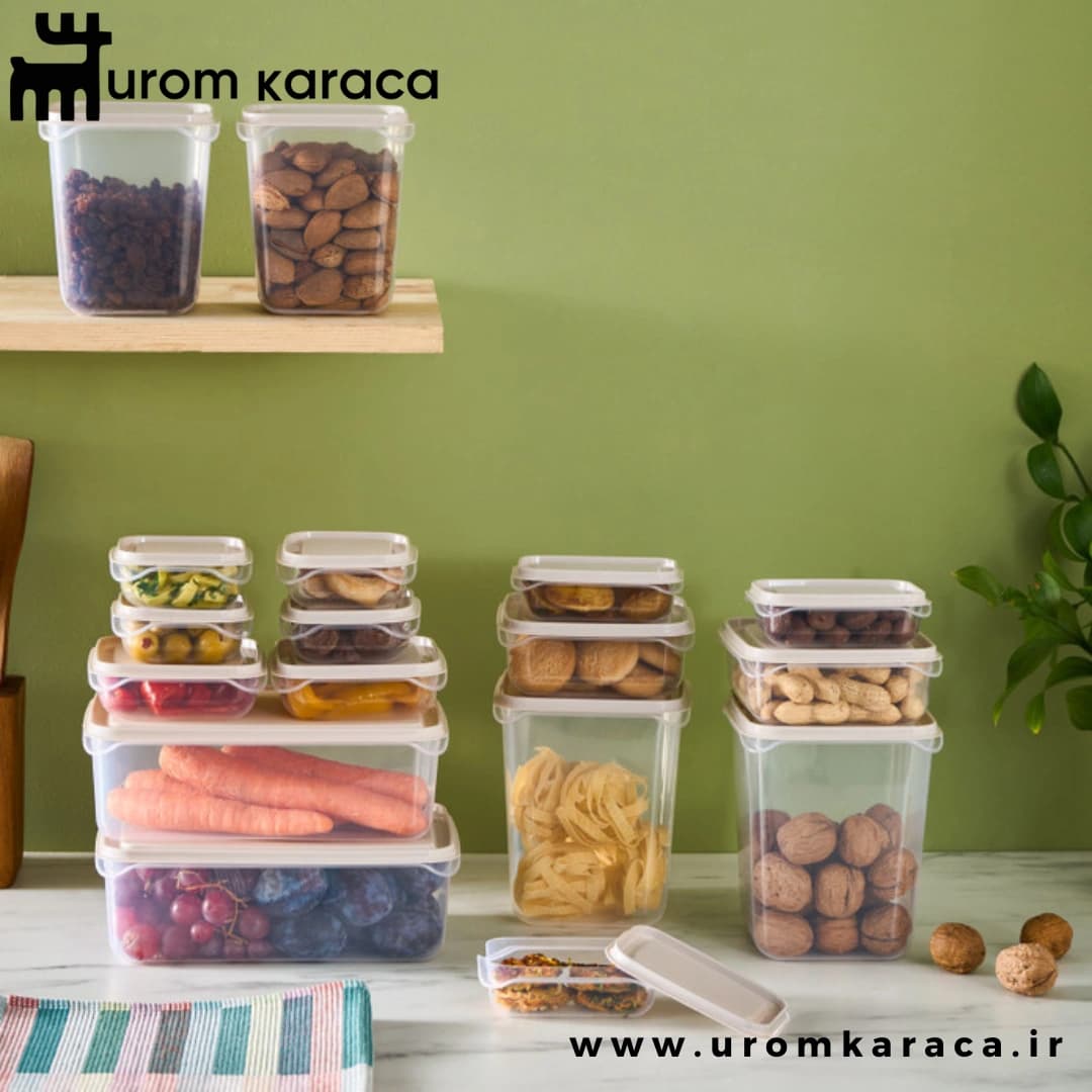 ظرف نگهدارنده ۱۷ عددی کاراجا Multı کرم