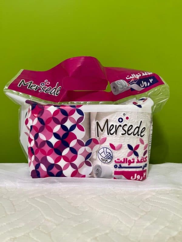 دستمال توالت دوقلو‌ مرسده